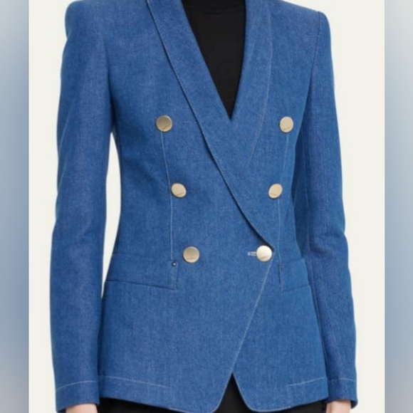 GIORGIO ARMANI DENIM BLAZER - Picture 5 of 6